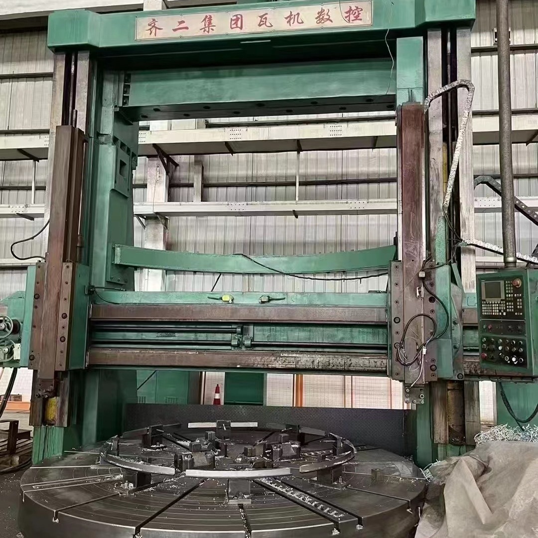 处理二手齐二瓦机CQ5240C数控立式车床车削直径4000卡盘直径3600