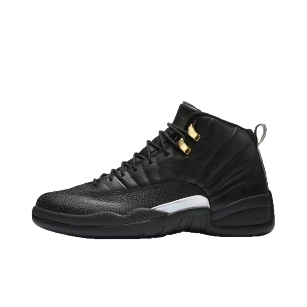 Tenis Retro de Básquetbol para Hombre AJ12, Cuero Sintético y Caucho, Antideslizantes
