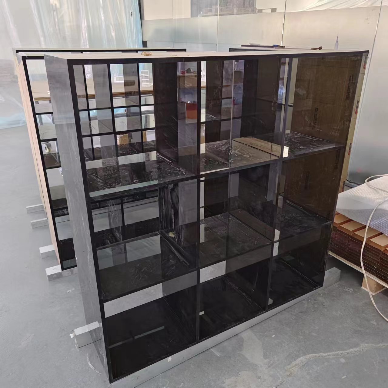 亚克力板生产厂家 有机玻璃制品亚克力展示柜加工厂