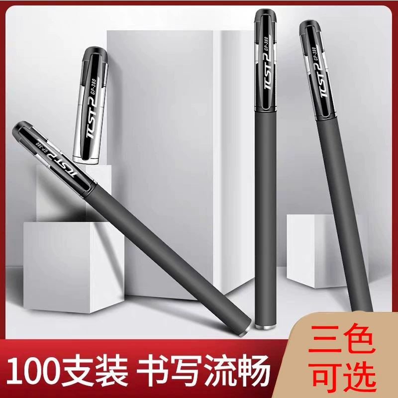 Black matte rollerball pen for students, bullet, 0.5mm