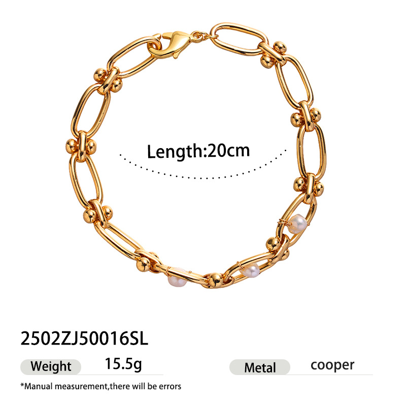 Europa y los Estados Unidos lujo ligero transfronterizo pulsera de alta sensación de perla natural exquisita nicho diseño universal ventas calientes nuevas