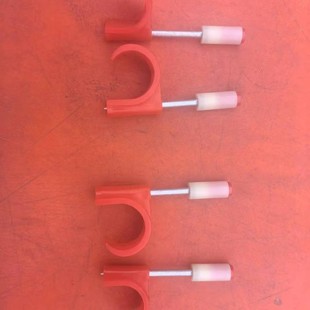 Mini Plastic Pipe Staples for Pneumatic Nail Guns, 20 Staples Per Tube