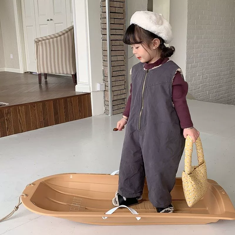 Детские комбинезоны Весна, лето, осень и зима теплая и бархатная одежда
