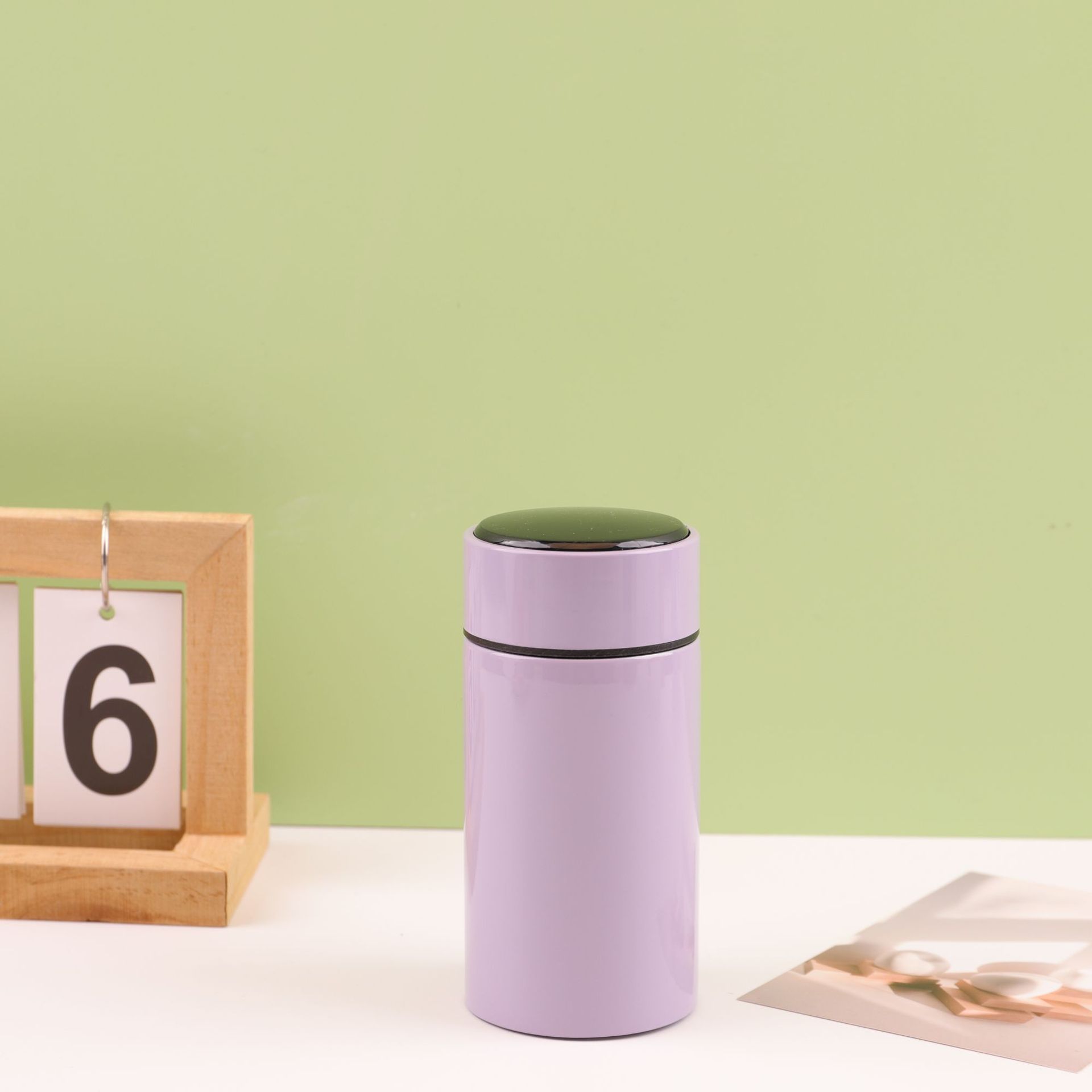 Taza de vacío de acero inoxidable transfronterizo mini taza de bolsillo estilo ins pantalla inteligente niños y niñas estudiante taza de agua regalo