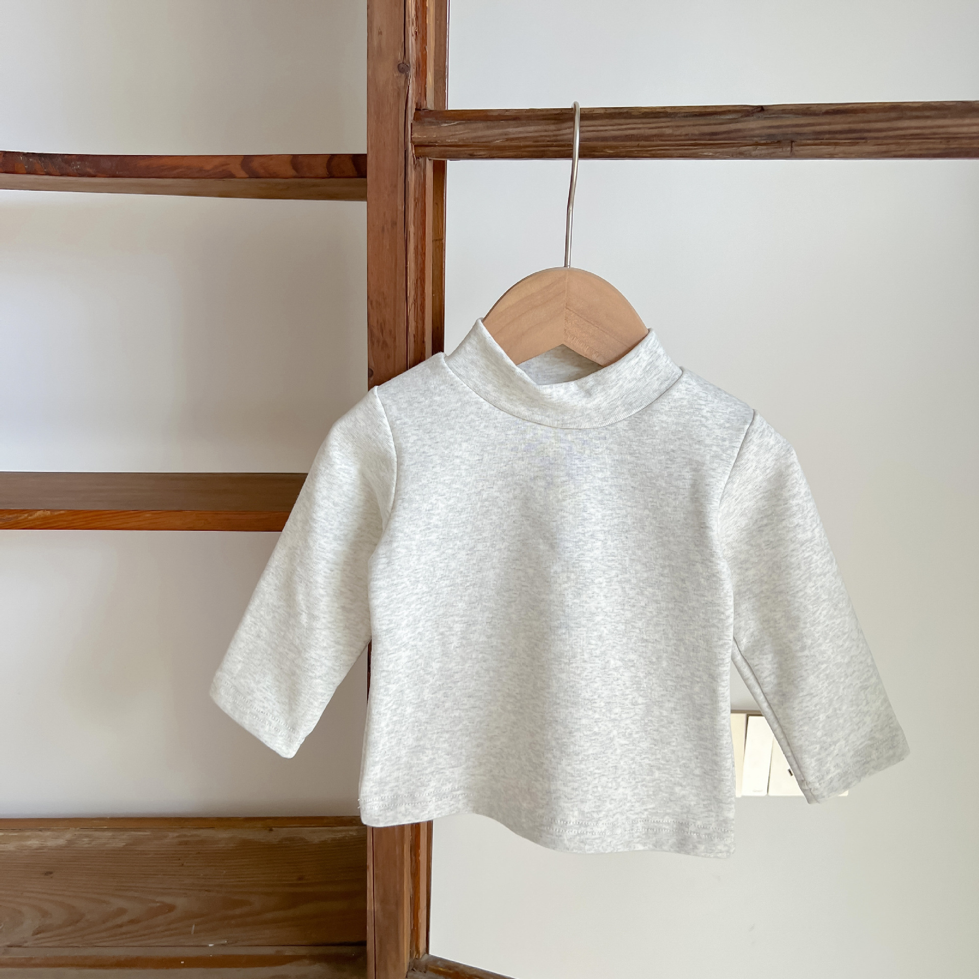 Einfacher Stil Einfarbig Baumwolle T.-shirts & Blusen display picture 4