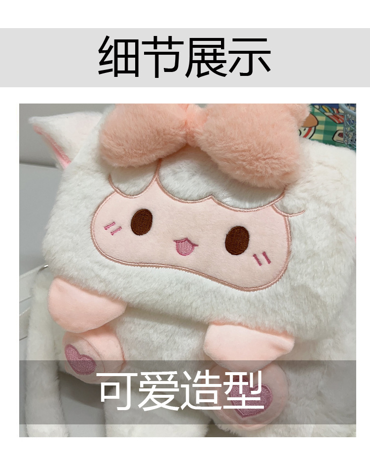 Cartoon bag, little lamb backpack, penguin doll bag, cute girl, school JK versatile backpack, ins Japanese schoolbag Application Scenario