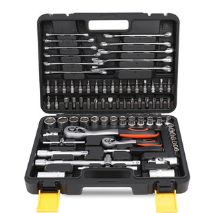 78 pieces suit tools auto repair hardware comprehensive tools 50BV chrome vanadium steel 72 teeth ratchet wrench repair tools