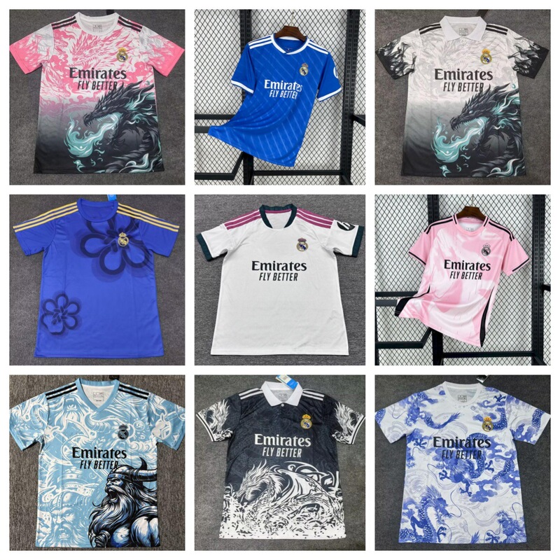 2526 Thai Version Real Madrid Dias Mbappe Arnold Guelher Heisen Soccer Jersey