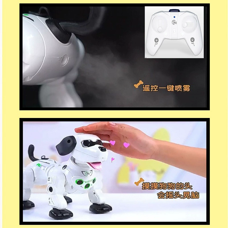 Smart spray, farting machine, children's interactive toy car indoor, remote control, pet, training