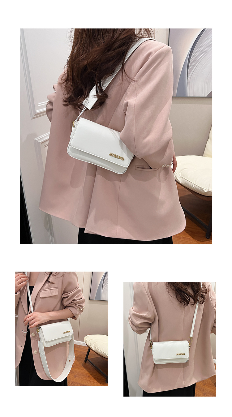 Bolso de axila francés jacquemus 2025 nuevo bolso de hombro de mujer de moda salvaje para mujer bolso de mensajero de estilo occidental