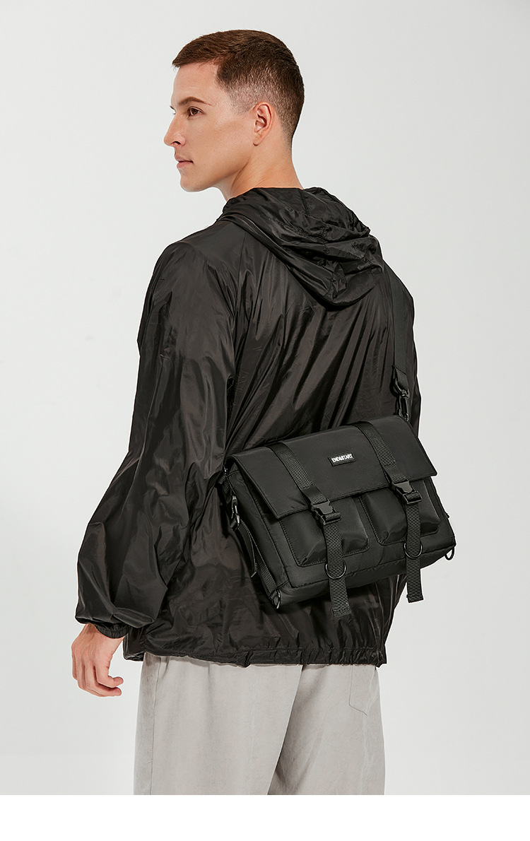 Stylish Crossbody Bag For Men Functional Messenger Bag For Work_voghion.com