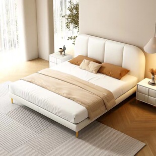 Mg928 Modified French Style Headboard Single Purchase Cream Style New Solid Wood Bedside Soft Bag Simple Modern Ultra-Thin Single