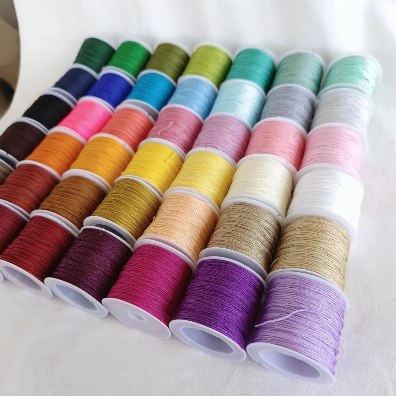 72号玉线手工编织手链项链编绳手绳编织绳吊坠线红线绳子diy材料