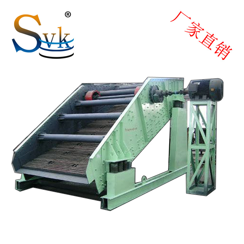 供应软启动的激振器传动矿用振动筛 YZS圆振动筛（图）