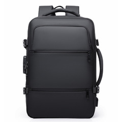 ビジネスバックパック多機能ストレージ大容量旅行バックパックアウトドア通勤拡張可能なラップトップバッグ