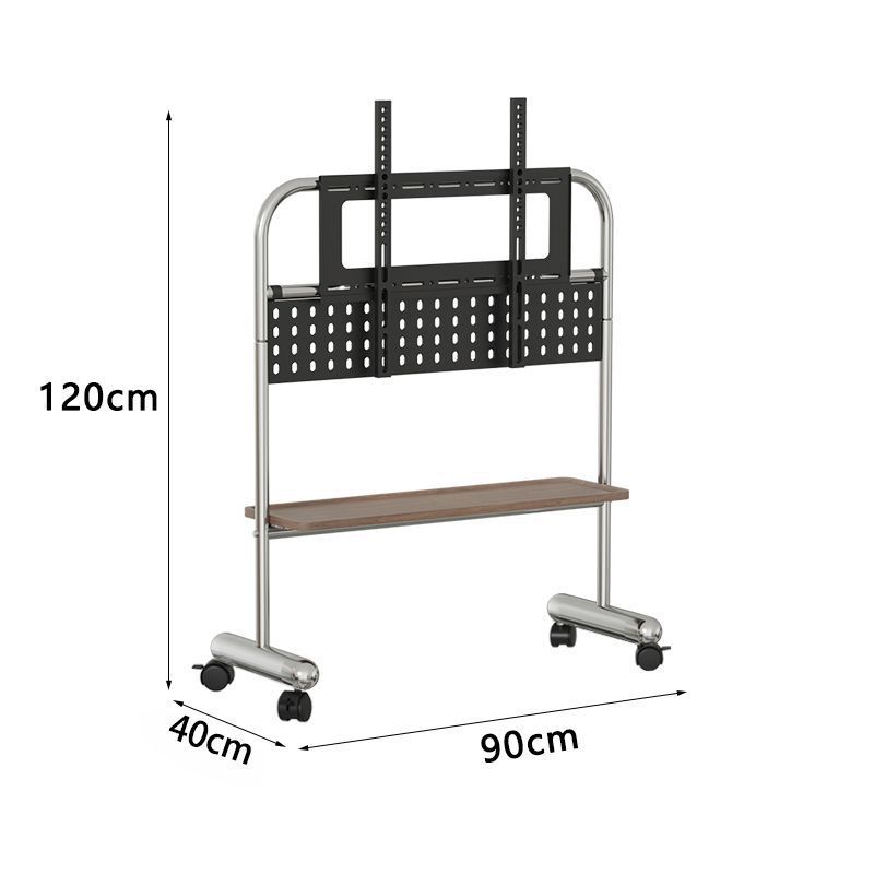 H acero inoxidable de una sola capa / color melocotón / rueda negra / placa de agujero