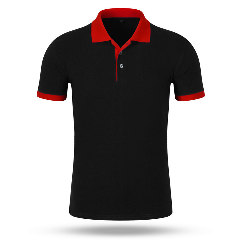 Polo ropa de trabajo tela de algodón ropa de grupo polo con solapa se puede imprimir bordado se puede imprimir al por mayor compra masiva