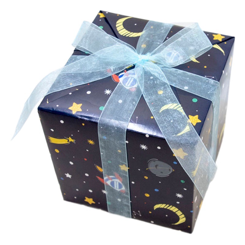 2,5 cm de ancho de moda simple moda regalo caja de regalo embalaje cinta transparente cerca de 40 m