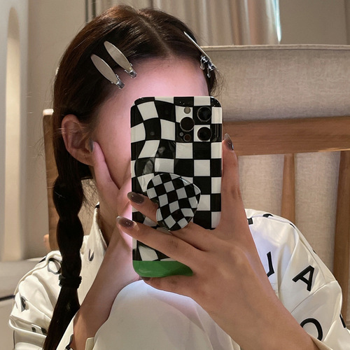 Metal brushed texture hair clip for women, high-end, one-side side clip, elegant bangs, broken hair clip, duckbill clip