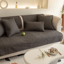 ins简约全棉防滑复古沙发垫纯棉沙发套罩沙发巾坐垫子盖布