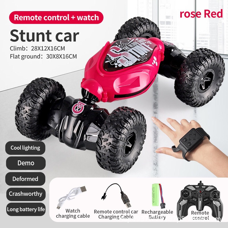 Transfronterizo gesto inducción control remoto coche RC control remoto juguete deformación giro cambio coche gesto deriva truco control remoto vehículo todoterreno