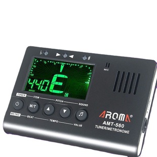 Arnoma Electronic AMT-560 Metronome Folk Guitar Tuning Ukulele Violin Bass Tuner