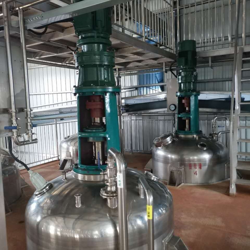 厂家生产 开式不锈钢反应釜焊接式碳钢导热不锈钢反应釜一件起订