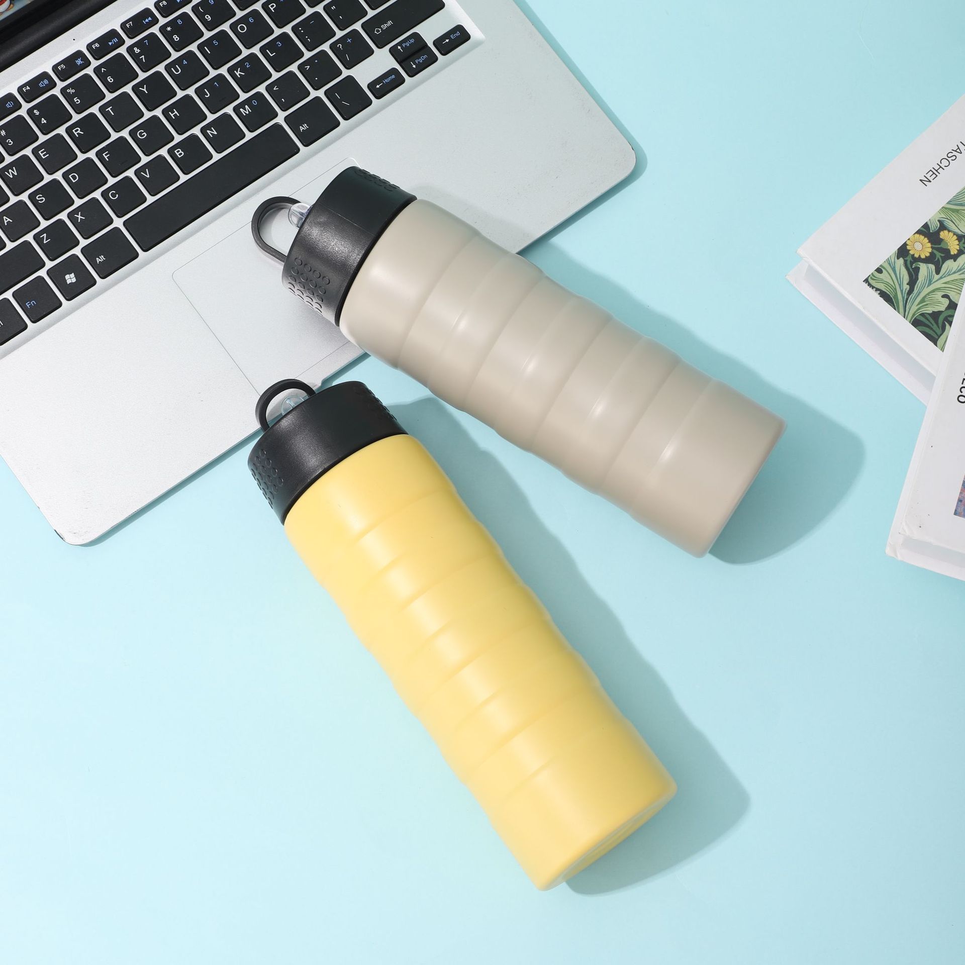 304 taza de vacío de acero inoxidable hogar simple botella de agua portátil al aire libre de viaje portátil deportes taza de agua fábrica al por mayor