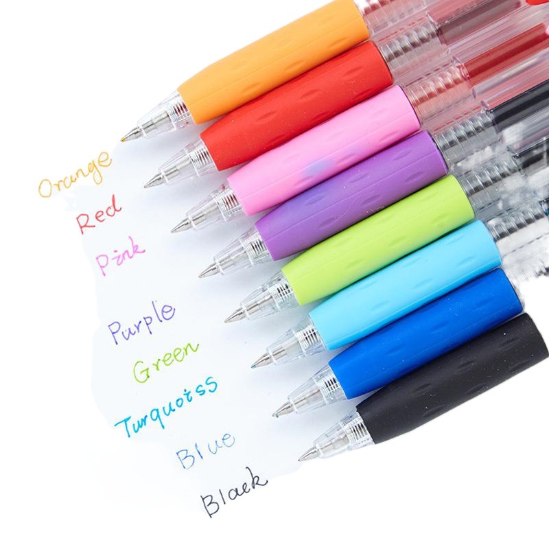 Snow White gbr05 press refill 0.5mm quick-drying color bullet student office beating neutral refill