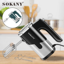跨境SOKANY6621电动打蛋器烘焙全自动手持搅拌器混装hand mixer
