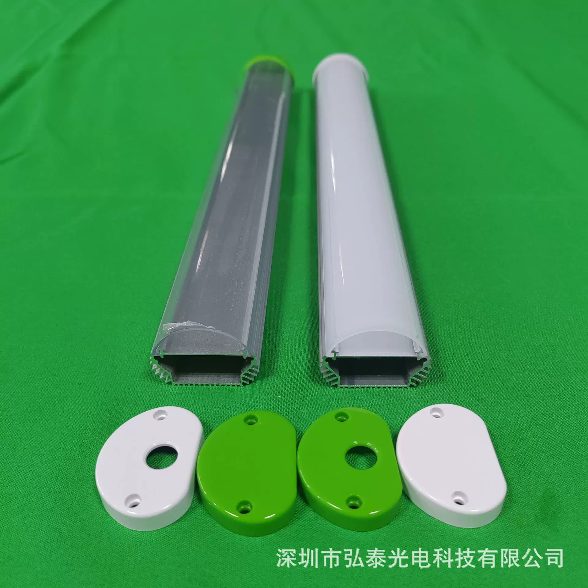 植物灯外壳套件 横插灯防水灯管透明灯罩可做任意长度 插拔管外壳