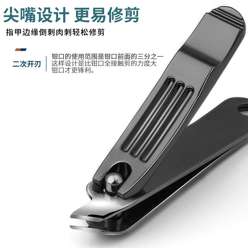 Kit de cortadora de uñas en stock, cortadora de uñas casera, cortadora de uñas, pinza de garganta, cortadora de piel muerta, cortadora de pelo nasal, cortadora de pedicura