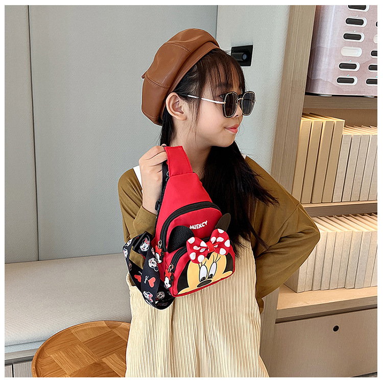 Cute mini new Korean-style children's bag, fashionable cartoon shopping trend 2022 crossbody bag for boys and girls, chest bag undefined