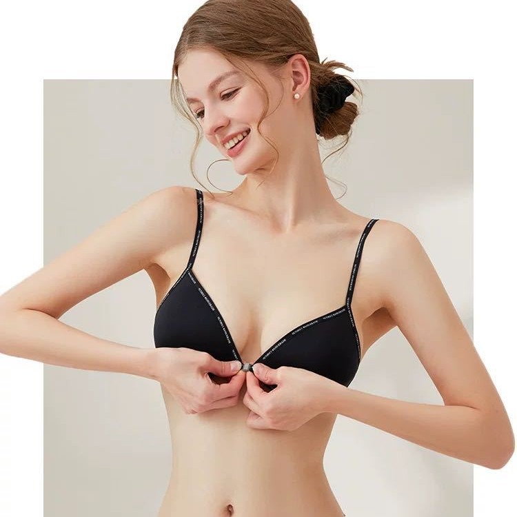 Ventas directas de fábrica comercio electrónico transfronterizo Sudeste de Asia Vietnam Tailandia damas burbujas encaje pecho pequeño recogido sujetador Tovin