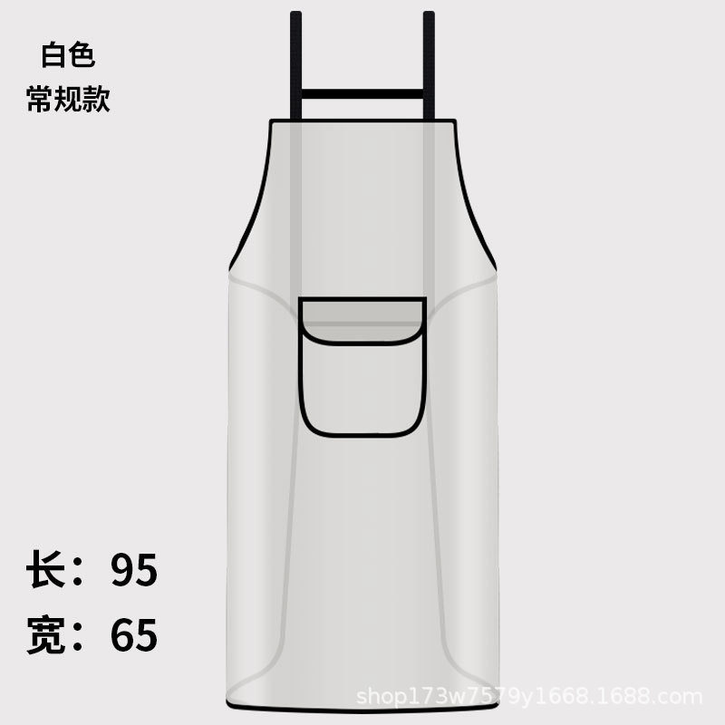 TPU 無洗エプロン家庭用キッチン防水オイル 2025 新しいインターネット有名人の作業服調理エプロン春と秋のスーパー|undefined