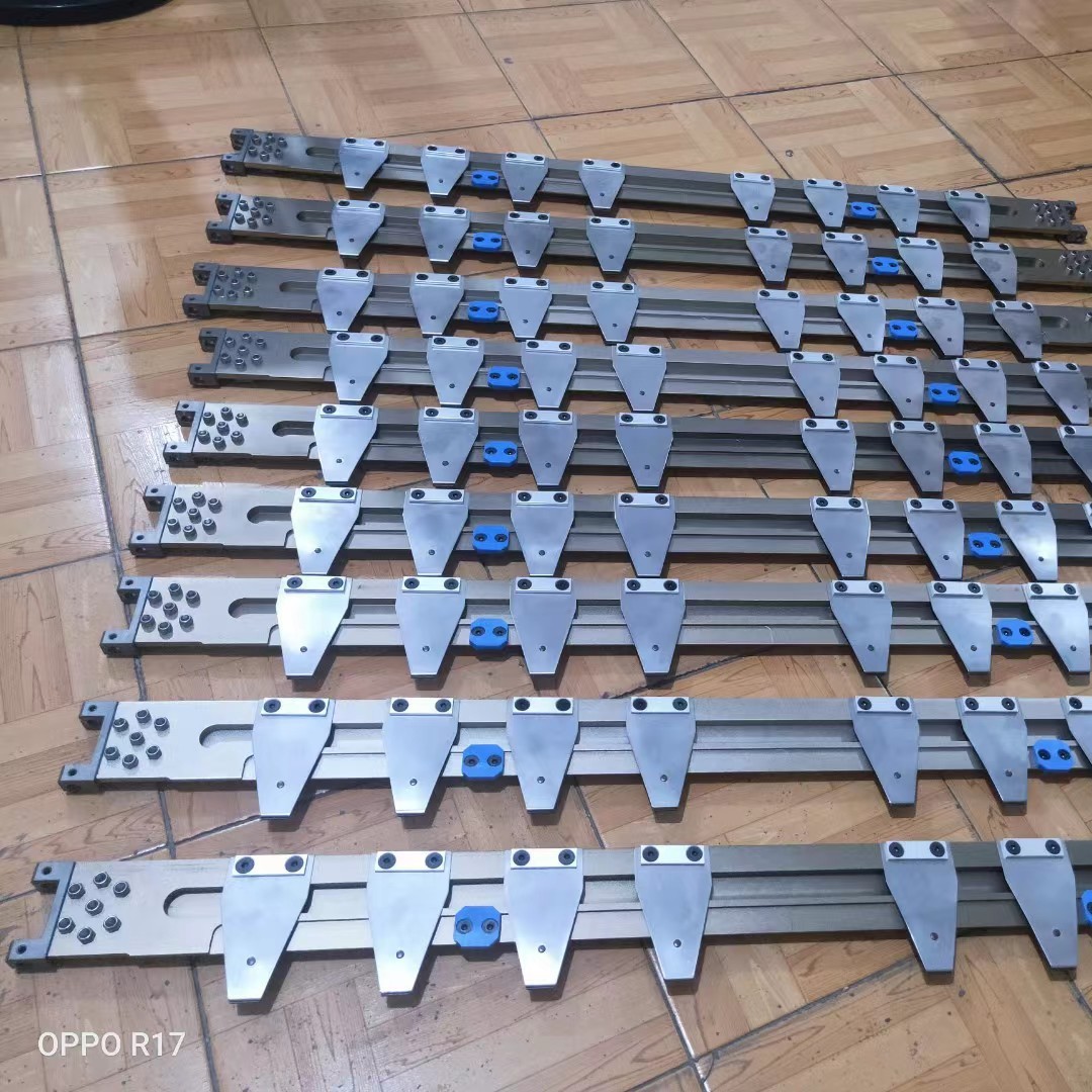 模切机牙排 清废上顶针 下顶针 钢板  板框   链精密印机专高精度