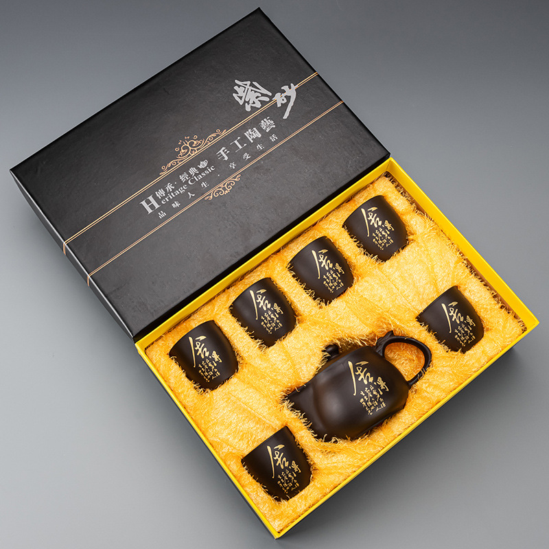 ★기간 한정 핫 세일★✲☾☾✲자색 점토/용 냄비(포기) 6컵 - 선물 상자✲☾☾✲