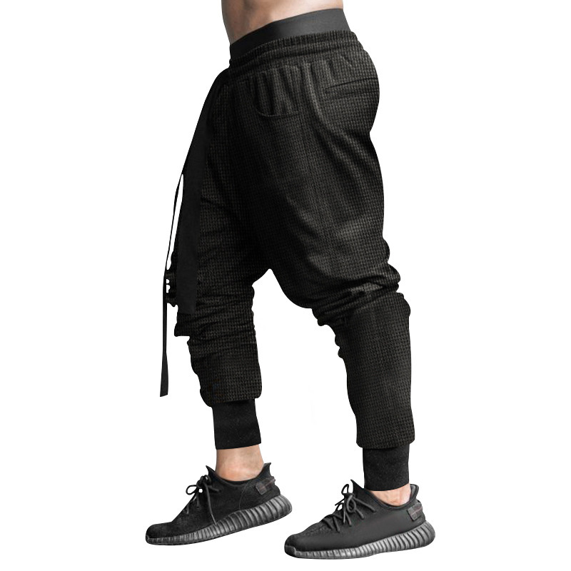 2024 New Versatile Breathable for Men's Leisure Outdoor Sports Loose Haren Pants_mkmklike.com
