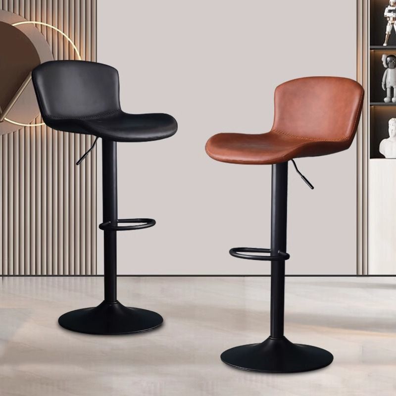 Bar Chair, Light Luxury High Stool, Lifting and Rotating Bar Stool, Cashier Chair, Home Bar Chair, Commercial Island Chair