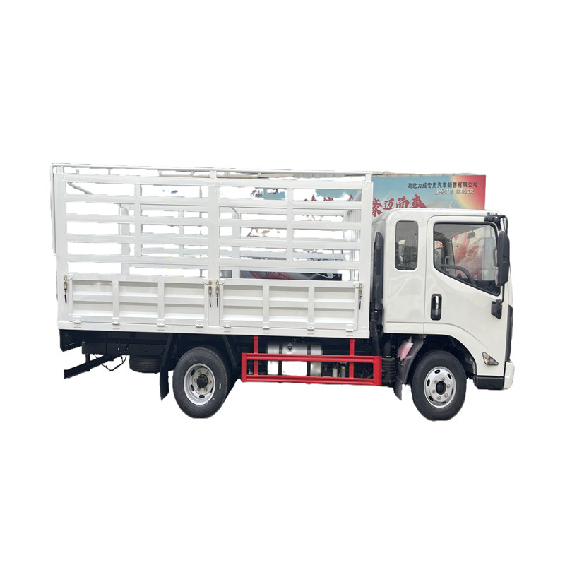 Jiangling Qingling Isuzu 4.2m Panel Truck High Side Truck 4*4 Dump Truck Dump Truck