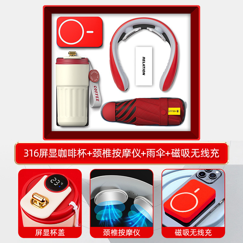 会社のビジネスギフトセットのギフトセットイベントのお土産は従業員にオープンショップ記念品のカスタムロゴをプレゼントします|undefined
