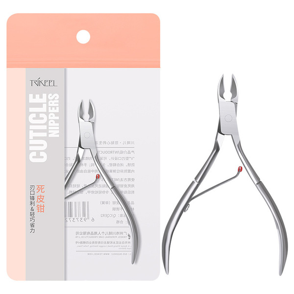Exfoliating professional nail scissors stainless steel for manicure