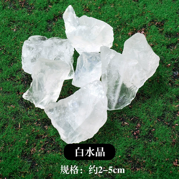 [白水晶-- (透体）]