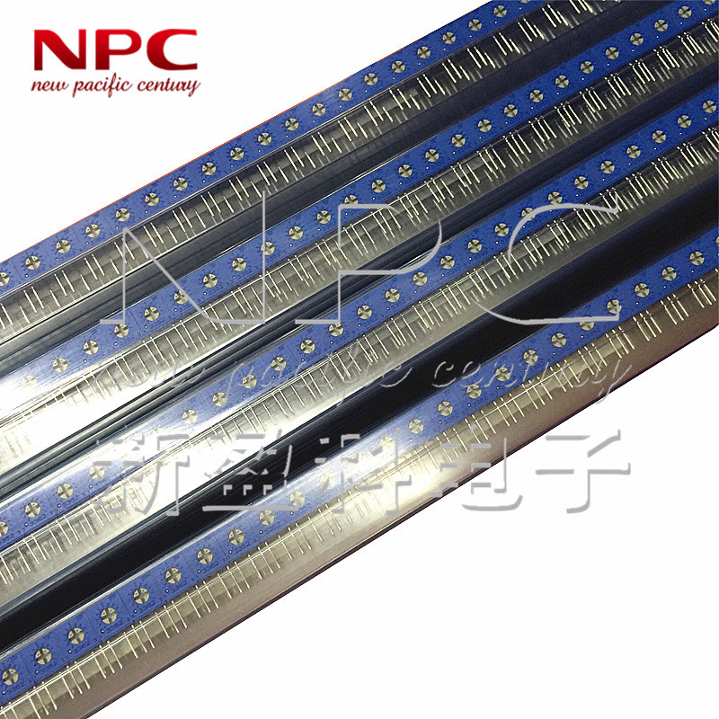 国产卧式电位器3362P-1-103LF阻值10K 单圈精密可调电阻 50只/管