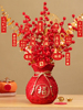 New house Housewarming New home decorate Rich fruit Decoration a living room arrangement gift Move Into the house Ceremony Supplies