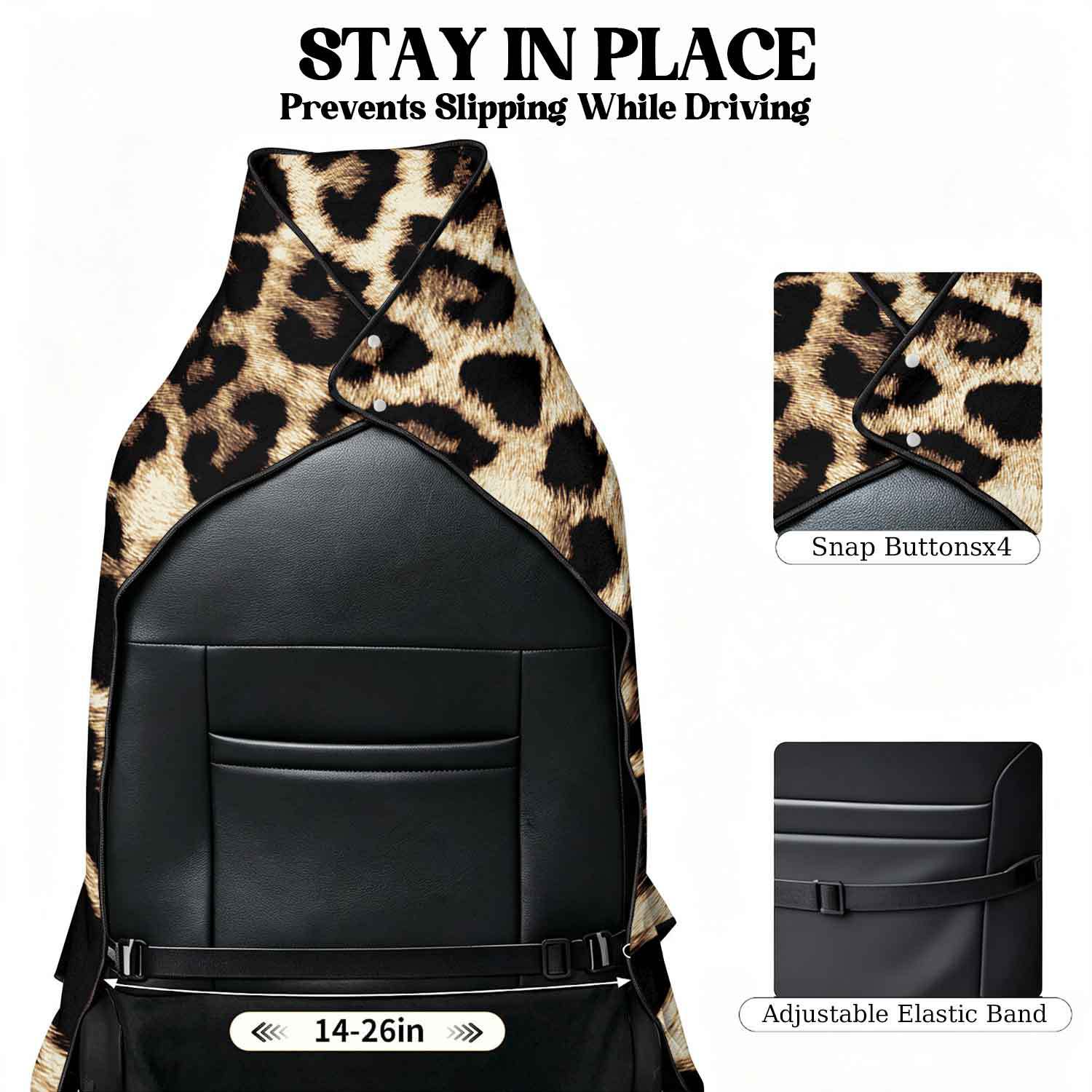 2-piece dual-use car seat cover, ultra-fine fiber, can be used as a beach towel, printed car protective seat cover 13