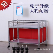 超市促销台展示架折叠促销花车货架车甩货车促销车处理台