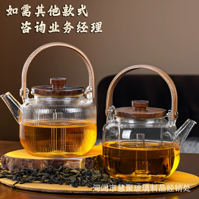 Glass teapot, tea set, 2025 volume, new collection