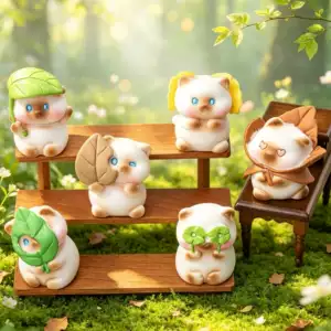 แมวน่ารักเล่นซ่อนหา งานเรซิน DIY ของเล่นสุดฮิต ตัวละครน่ารัก ของประดับรถยนต์ ที่ห้อยกุญแจ สายคล้องโทรศัพท์ จำหน่ายส่ง