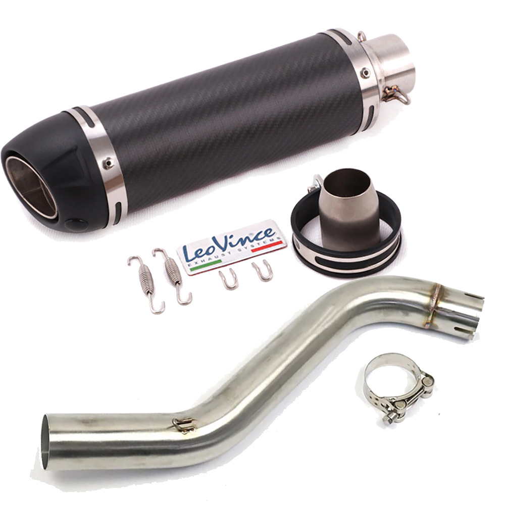 Motorcycle modified exhaust pipe fried street double exhaust Benali Huanglong 600/TNT600/BJ600 lossless